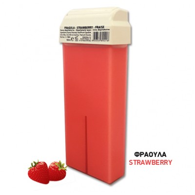DIMAX Wax Ρολέτα Ιταλίας Ζεστού Κεριού 100ml Strawberry